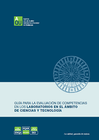 Portada de la Guía para la evaluación de competencias en los laboratorios en el ámbito de Ciencias y Tecnología